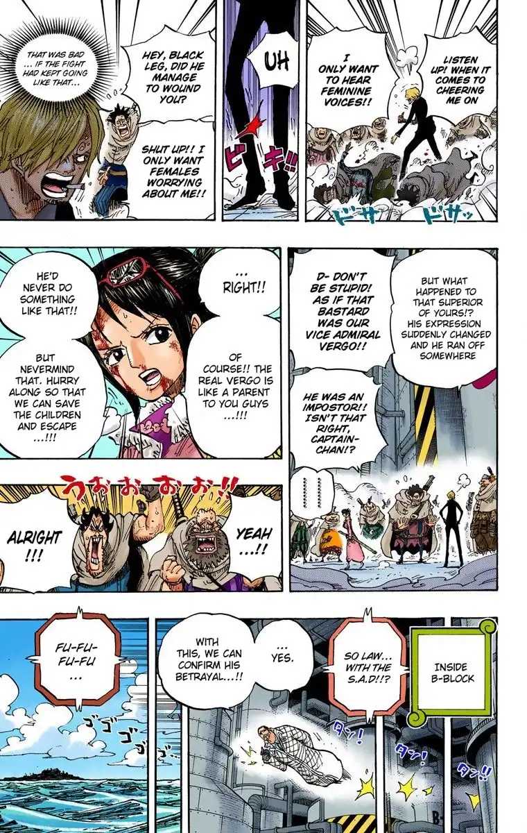 One Piece - Digital Colored Comics Chapter 682 6